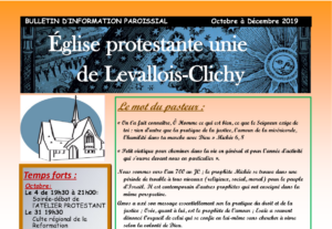 Bulletin d'information paroissial