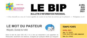 Bulletin d'information paroissial