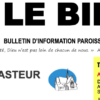 Bulletin d’information paroissial