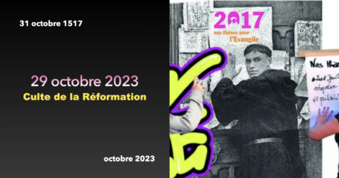 Culte de Réformation 2023