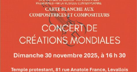 concert de musique contemporaine