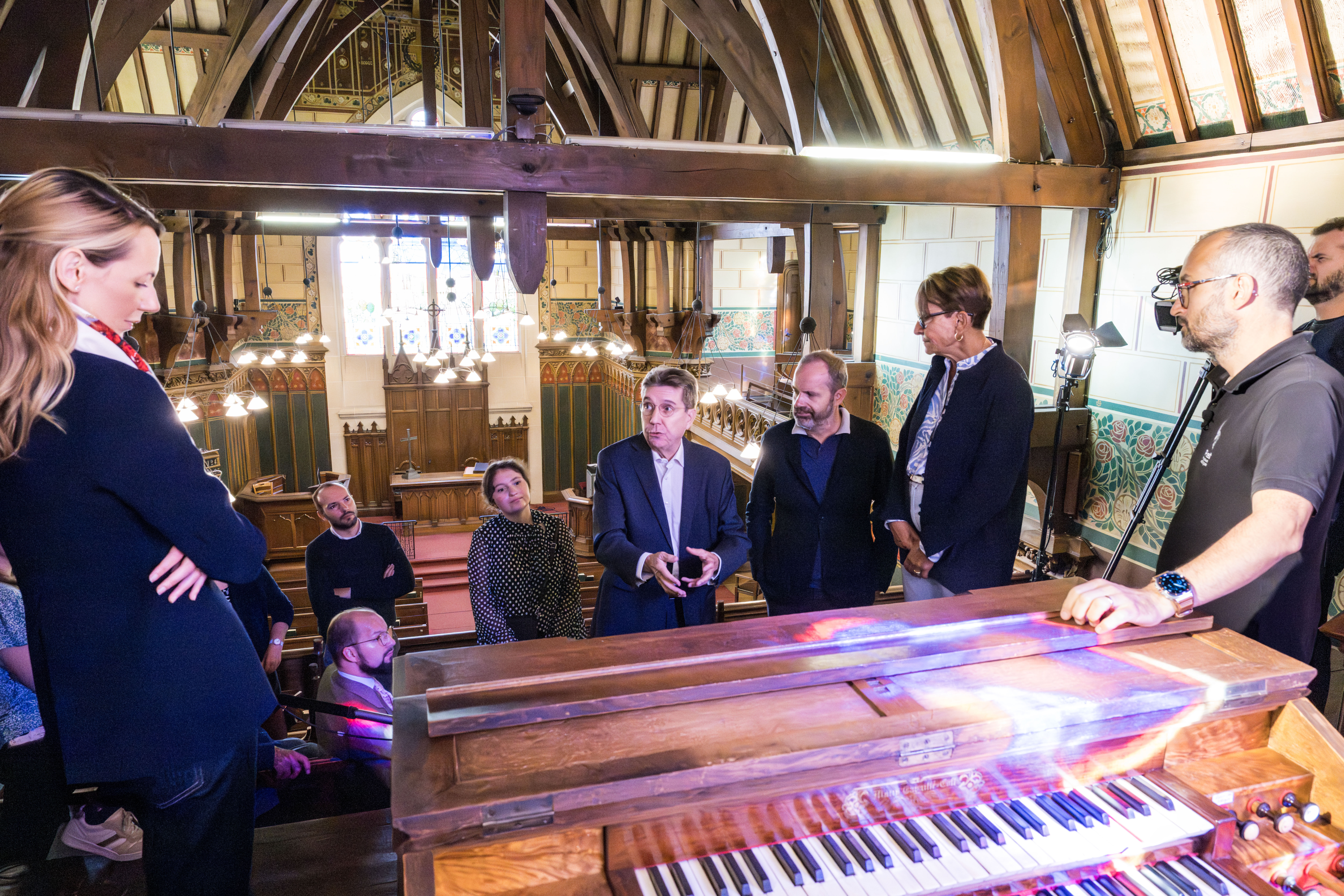 Visite publique de l’orgue du temple de la petite étoile et présentation du projet de restauration